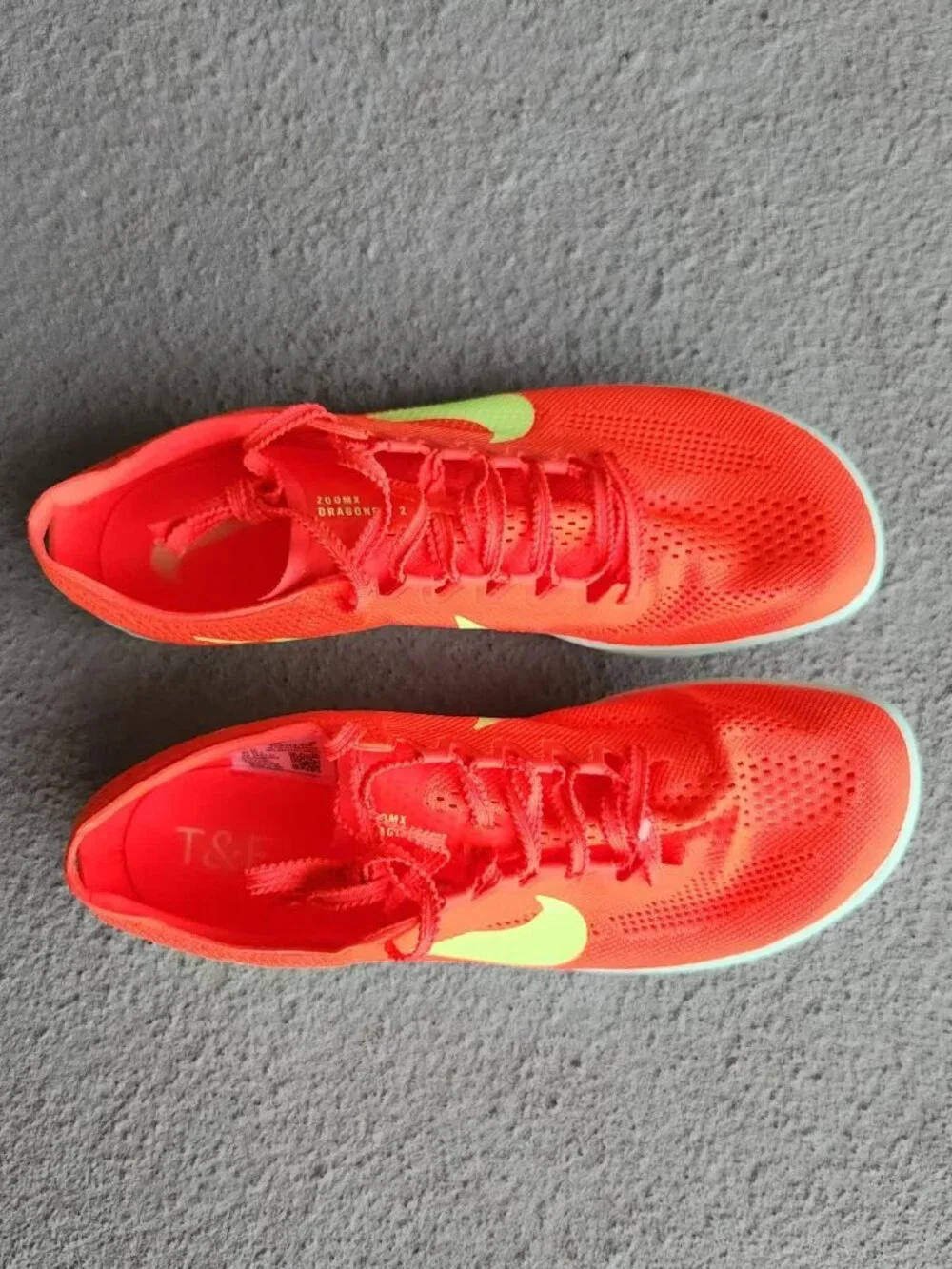 Nike ZoomX Dragonfly 2 Track Bright Crimson FD8413-600 SPIKE BAG Sz 11 US NEW